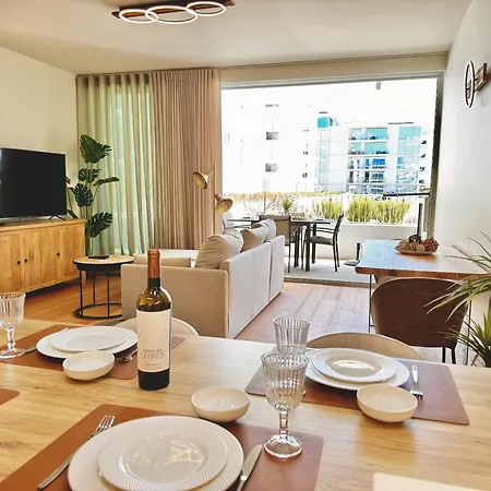 Apartmán Dlux Terrace Cond Bayline Pool & Armação de Pêra